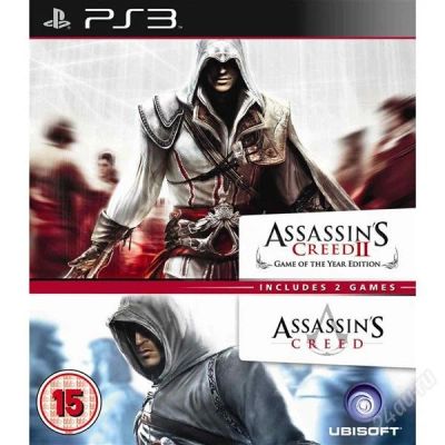 Лот: 2333071. Фото: 1. Assassin's Creed 1 и 2 части на... Игры для консолей