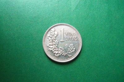 Лот: 16819509. Фото: 1. 1 лит 1925 г. Литва,серебро. Страны СНГ и Балтии