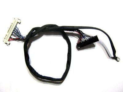 Лот: 24578443. Фото: 1. Шлейф LVDS tv Fusion FLTV-32B100... Запчасти для телевизоров, видеотехники, аудиотехники