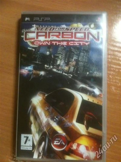 Лот: 1436487. Фото: 1. Игра для PSP "NFS carbon". Игры для консолей