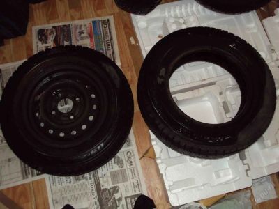 Лот: 127876. Фото: 1. Dunlop studless 155\80\R13 Зима... Шины