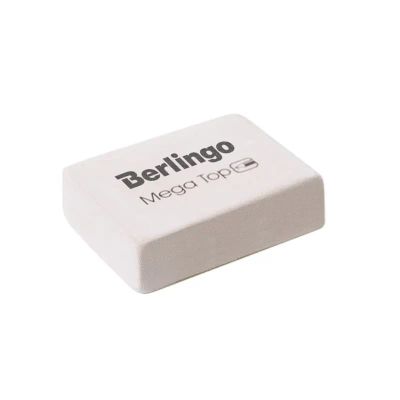 Лот: 20034181. Фото: 1. Ластик BERLINGO ""Mega Top"" прямоугольный... Другое (канцелярские и офисные товары)