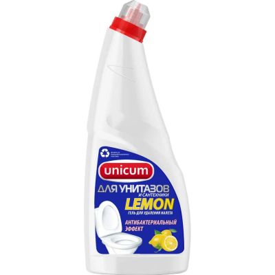 Лот: 24095502. Фото: 1. Средство для унитаза Unicum, Лимон... Бытовая химия