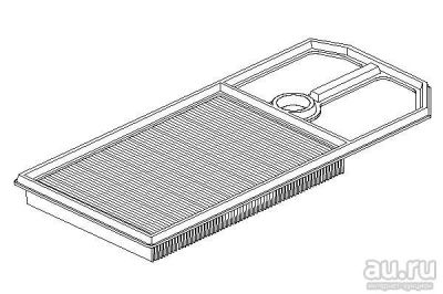 Лот: 13776518. Фото: 1. Фильтр воздушный Volkswagen Golf... Расходные материалы