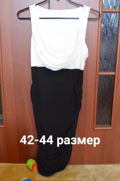Лот: 9221270. Фото: 1. Платье вечернее, бежево-черное. Платья