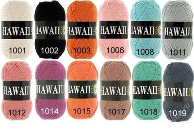 Лот: 489474. Фото: 1. Пряжа Hawaii. Ткани, нитки, пряжа