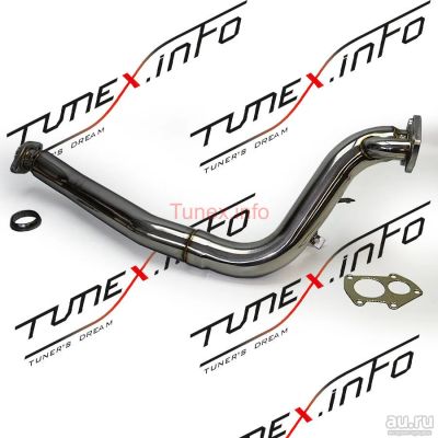 Лот: 20929577. Фото: 1. Даунпайп Subaru Forester SF под... Выхлопная система