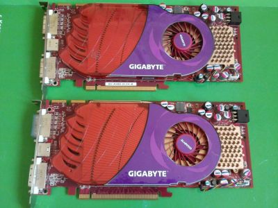Лот: 6400111. Фото: 1. Видеокарты Gigabyte HD 4850 512Mb... Видеокарты