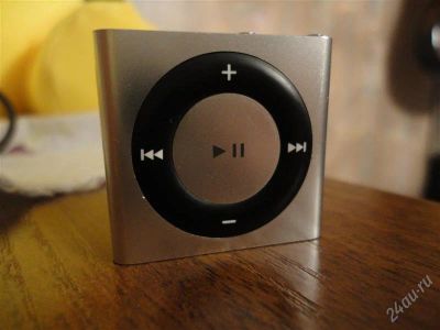 Лот: 2070295. Фото: 1. Apple iPod Shuffle 4g 2gb(Silver... Плееры