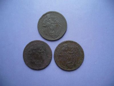 Лот: 5148784. Фото: 1. 20 копеек 1931, 1932 и 1933 года... Россия и СССР 1917-1991 года