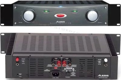 Лот: 10837873. Фото: 1. Усилитель Alesis ra150 и Warfedale... Эстрадная акустика и усилители