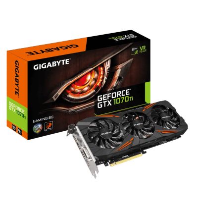 Лот: 16818459. Фото: 1. Видеокарта Gigabyte Geforce GTX... Видеокарты