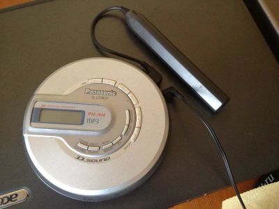 Лот: 1670159. Фото: 1. CD, MP3 Player Panasonic SL-CT... Плееры