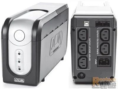 Лот: 18033461. Фото: 1. ИБП Powercom IMP 825AP {неисправный... ИБП, аккумуляторы для ИБП