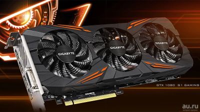 Лот: 16776979. Фото: 1. Gigabyte gtx 1060 G1 Gaming 6gb. Видеокарты