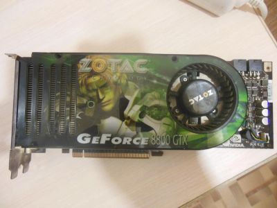 Лот: 8867839. Фото: 1. Видеокарта GeForce 8800 GTX 768Mb... Видеокарты