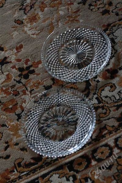 Лот: 883741. Фото: 1. Хрусталь, блюдо плоское. Другое (домашний быт)