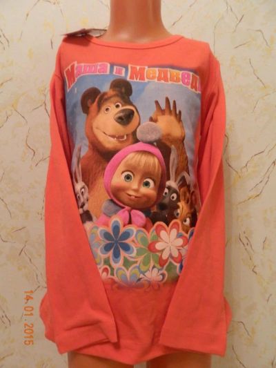 Лот: 4968036. Фото: 1. Кофточка "Маша и Медведь". Свитера, худи, толстовки