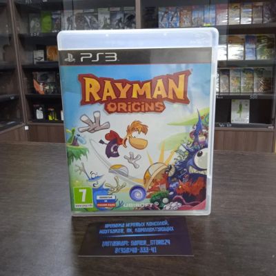 Лот: 17387603. Фото: 1. Rayman origins. Лицензионный диск... Игры для консолей