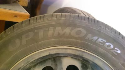 Лот: 6947060. Фото: 1. Летняя резина R14 Hankook. Шины на дисках