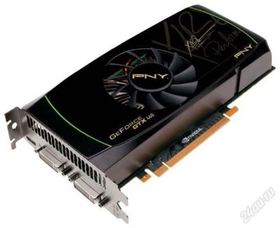 Лот: 2092386. Фото: 1. Видеокарта GeForce GTX460 PNY... Видеокарты