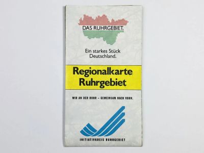 Лот: 23281088. Фото: 1. Regionalkarte Ruhrgebiet (Региональная... Карты и путеводители