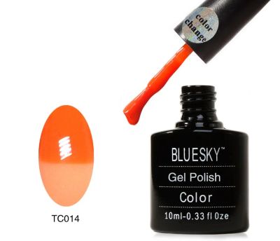 Лот: 4684653. Фото: 1. shellac bluesky. термо лак. Лак для ногтей