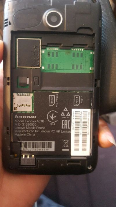 Лот: 11322514. Фото: 1. Lenovo a316i. Смартфоны