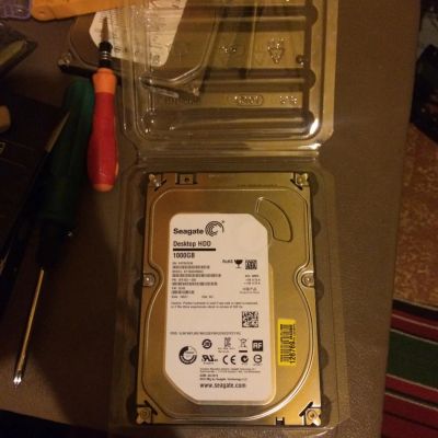 Лот: 6526566. Фото: 1. Жёсткий диск Seagate 1000 Gb Новый... Жёсткие диски (HDD)