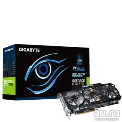 Лот: 13384860. Фото: 1. Gigabyte GTX 770 2Gb OC. Видеокарты