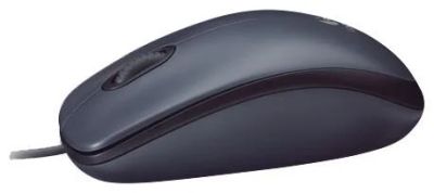 Лот: 16017222. Фото: 1. Мышь Logitech M90 1000dpi Dark-Grey... Клавиатуры и мыши