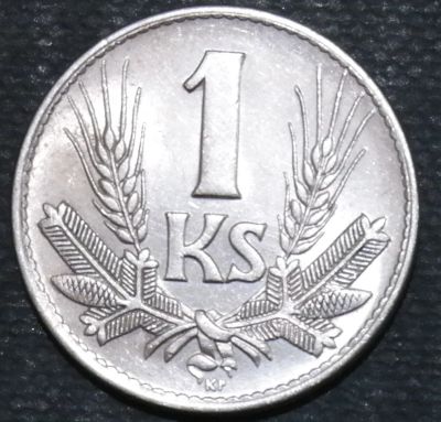 Лот: 11216908. Фото: 1. Словакия. 1 крона. 1940 год. Остальные страны
