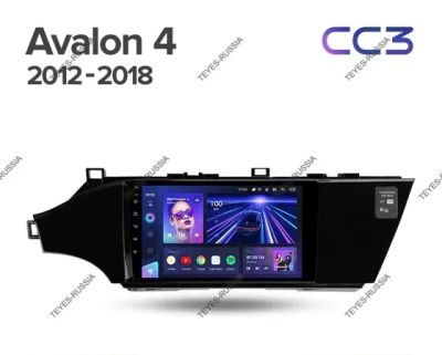 Лот: 20760503. Фото: 1. Магнитола Teyes CC3 Toyota Avalon... Автомагнитолы