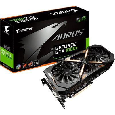 Лот: 12625683. Фото: 1. Видеокарта Gigabyte AORUS Geforce... Видеокарты