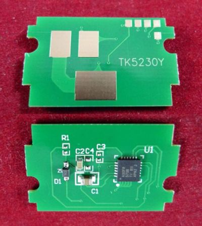 Лот: 19108785. Фото: 1. Чип Kyocera TK-5230Y Yellow для... Запчасти
