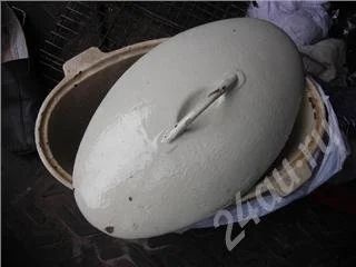 Лот: 404354. Фото: 1. утятница пожилая-чугуний. Другое (антиквариат)