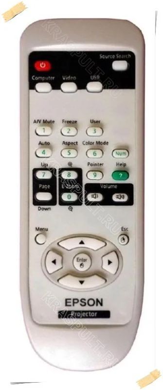 Лот: 11164075. Фото: 1. Пульт для проектора EPSON EB-S8... Пульты ДУ