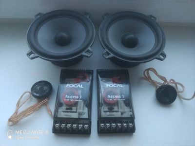 Лот: 15663592. Фото: 1. Focal polyglass компонентная ас. Акустика автомобильная