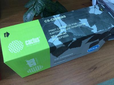 Лот: 7857321. Фото: 1. Картридж лазерный Cactus CE505A... Картриджи, расходные материалы