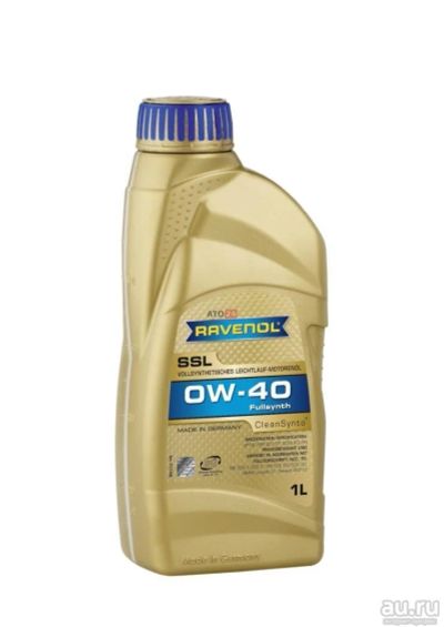 Лот: 13508844. Фото: 1. Масло моторное Ravenol SSL 0W-40... Масла, жидкости