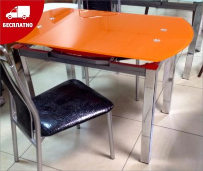 Лот: 6225422. Фото: 1. Стол обеденный "Orange". Новый... Столы, стулья, обеденные группы