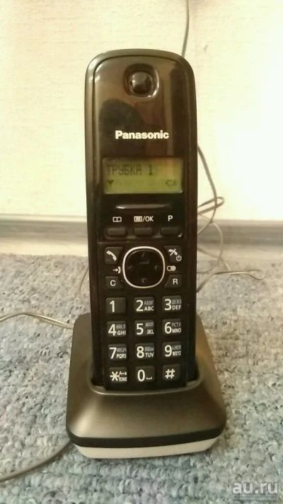 Лот: 12980250. Фото: 1. Станция радиотелефона Panasonic. DECT и радиотелефоны