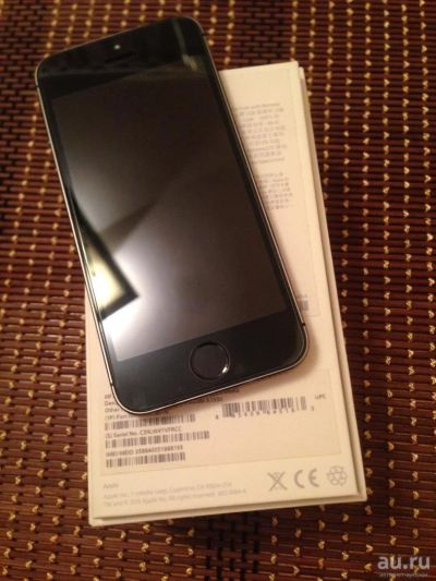 Лот: 9103918. Фото: 1. iPhone 5s 64gb полный комплект... Смартфоны