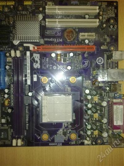 Лот: 2152116. Фото: 1. GeForce6100PM-M2 V2.0. Материнские платы