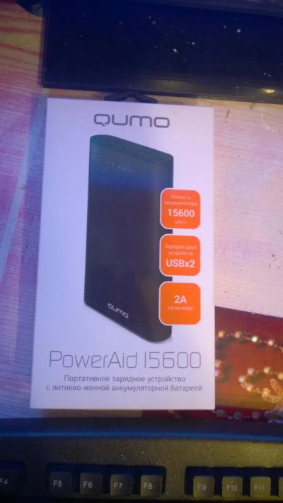 Лот: 8648601. Фото: 1. PowerAid 15600. Внешние, портативные аккумуляторы для смартфонов (Power bank)