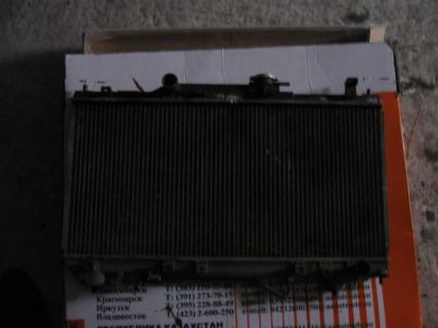 Лот: 8419796. Фото: 1. Радиатор на Авенсис ,под восстановление... Двигатель и элементы двигателя