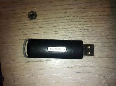 Лот: 782765. Фото: 1. Флешка USB Transend 8gb отлично... Другое (периферия)