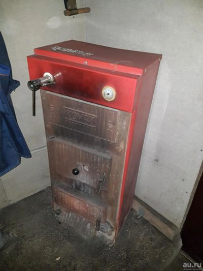 Лот: 11677844. Фото: 1. котёл твердотопливный КЧМ-5-К... Отопительные котлы, печи