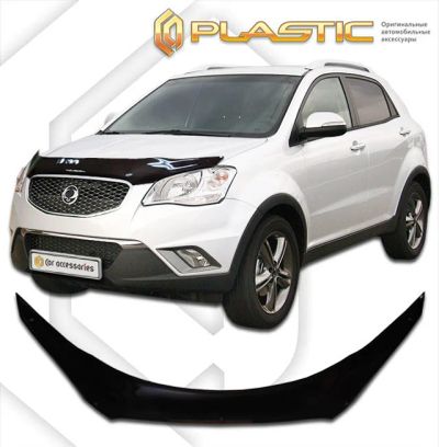 Лот: 13012789. Фото: 1. Дефлектор капота SSANG YONG Action... Детали тюнинга