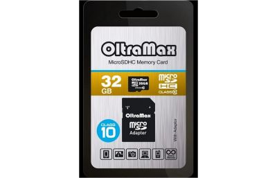 Лот: 15773771. Фото: 1. Карта памяти OltraMax microSDHC... Карты памяти